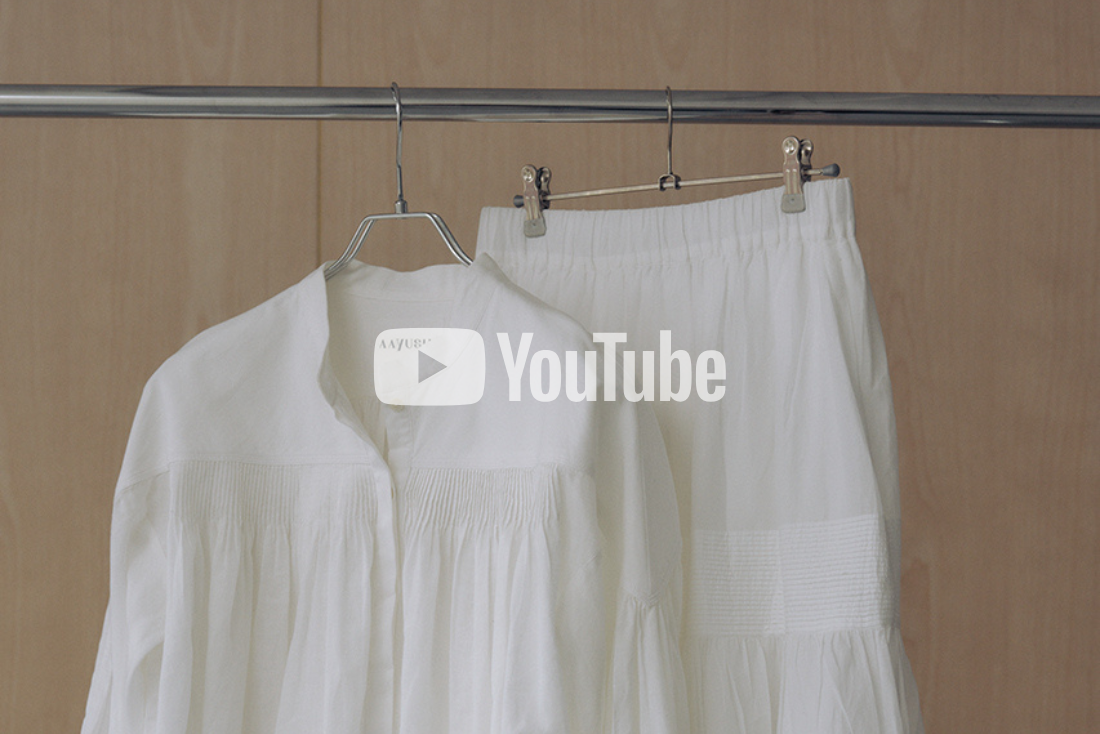 スタイリスト金子綾さんのYouTubeにて、AAYUSHIのアイテムをご紹介いただきました。