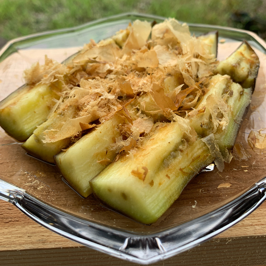 簡単!美味しい!ナスの丸茹で!