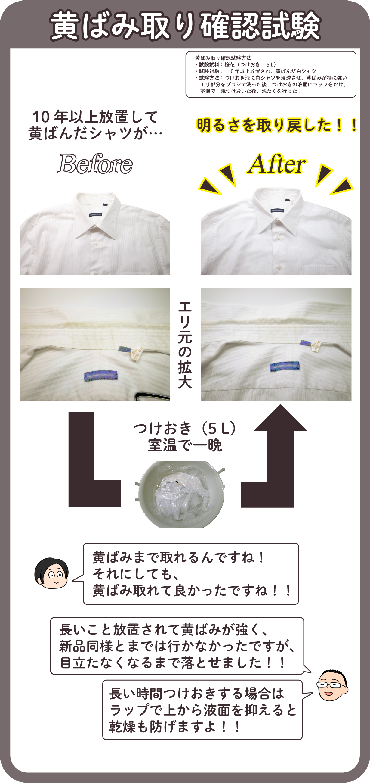 白物の黄ばみの原因と予防法を解説：サラダ油との意外な共通点