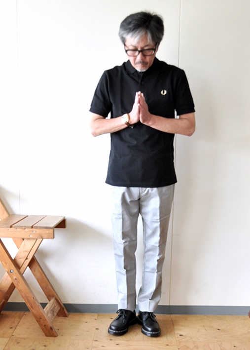 今日は　８月１４日　お盆　ご先祖様のお墓に奉る　お墓参りの時の　服装をご提案させて頂きました。