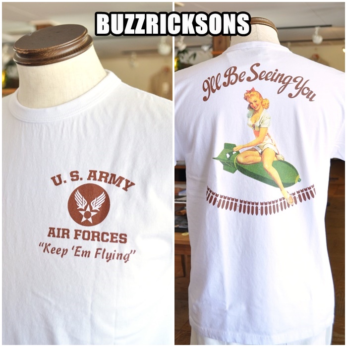 TOYO　BUZZRICKSONS バズリクソンズ 　 プリントTシャツ　78912