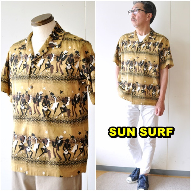 SUNSURF サンサーフ　東洋　アロハシャツ　SS38474　東洋エンタープライズ