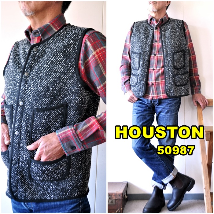 ＨＯＵＳＴＯＮ　ヒューストンの　ビーチクロスベスト　ワークベスト　５０９８７