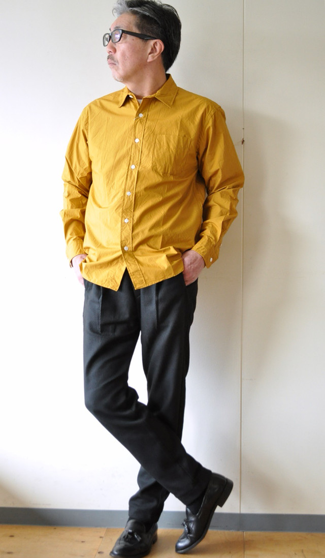 モデムデザイン　ＭＯＤＥＭＤＥＳＩＧＮ　長袖シャツ　ワークシャツ　メンズ　シャツ　１８０９７５４