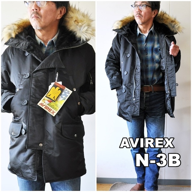 AVIREX アビレックス　N-3Bフライトジャケット エヌスリービー