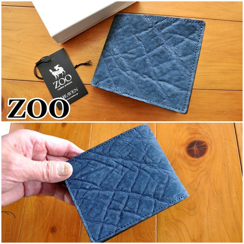 春は　お財布を買い替えたい季節　ＺＯＯ　ズー　象革ショートウォレット