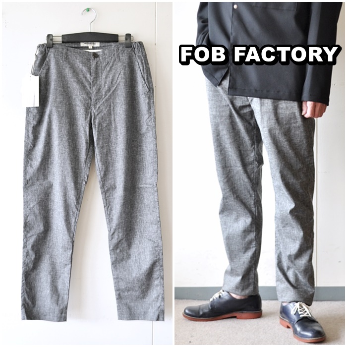 FOBFACTORY 　エフオービーファクトリー　イージーパンツ　ＥＡＳＹＰＡＮＴＳ　F0488