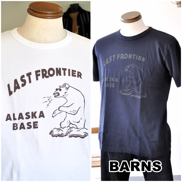 アメリカンTシャツながら 信頼の日本製 バーンズ　ＢＡＲＮＳ　