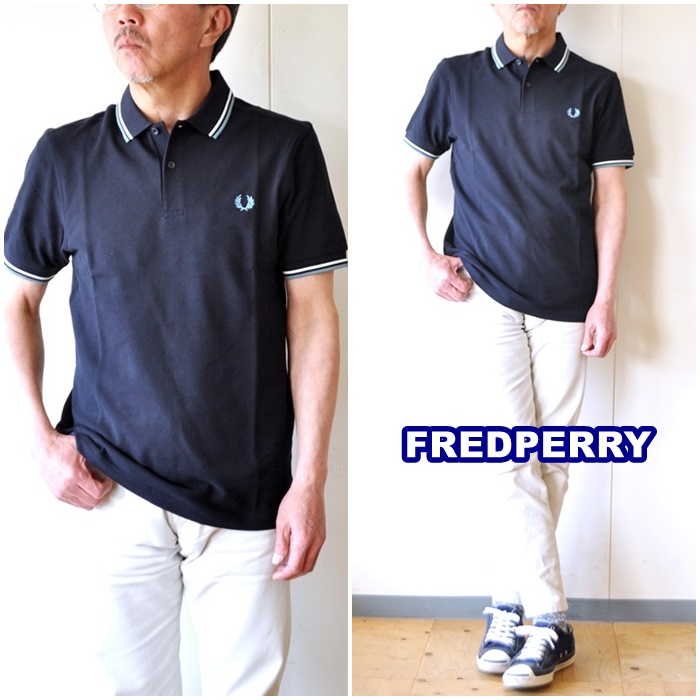 FREDPERRY フレッドペリー　半袖　かのこポロシャツ　M3600　メンズ　ポロシャツ　