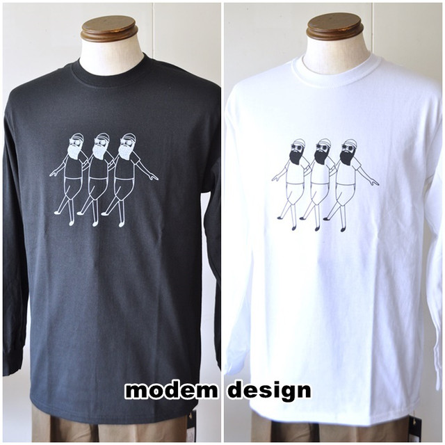modemdesign 　モデムデザイン　長袖ロンT　カットソー　2006065　メンズ　長袖T