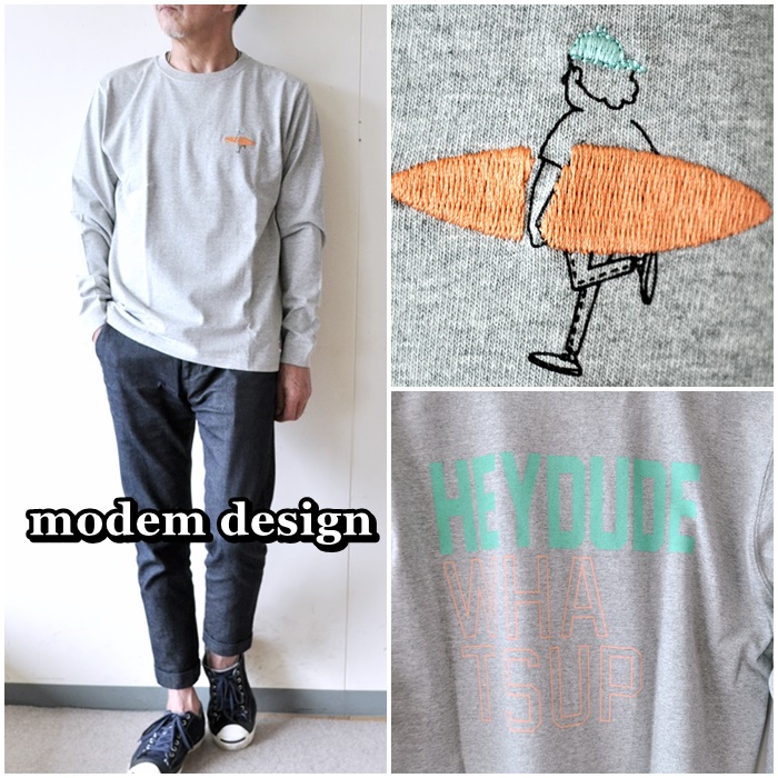 modemdesign モデムデザイン　長袖Ｔ　カットソー　1909069 メンズ　ロンＴ