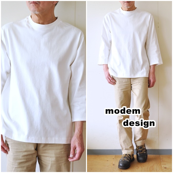 modemdesign　 モデムデザイン　七分袖カットソー　2010765 　メンズ　カットソー