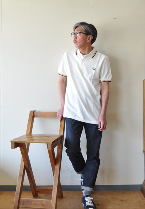 FREDPERRY フレッドペリー　半袖　かのこポロシャツ　M3600　メンズ　ポロシャツ