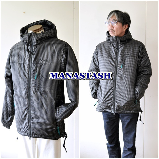 ＭＡＮＡＳＴＡＳＨ　マナスタッシュ　プリマロフトナイロンジャケット　マウンテンパーカー
