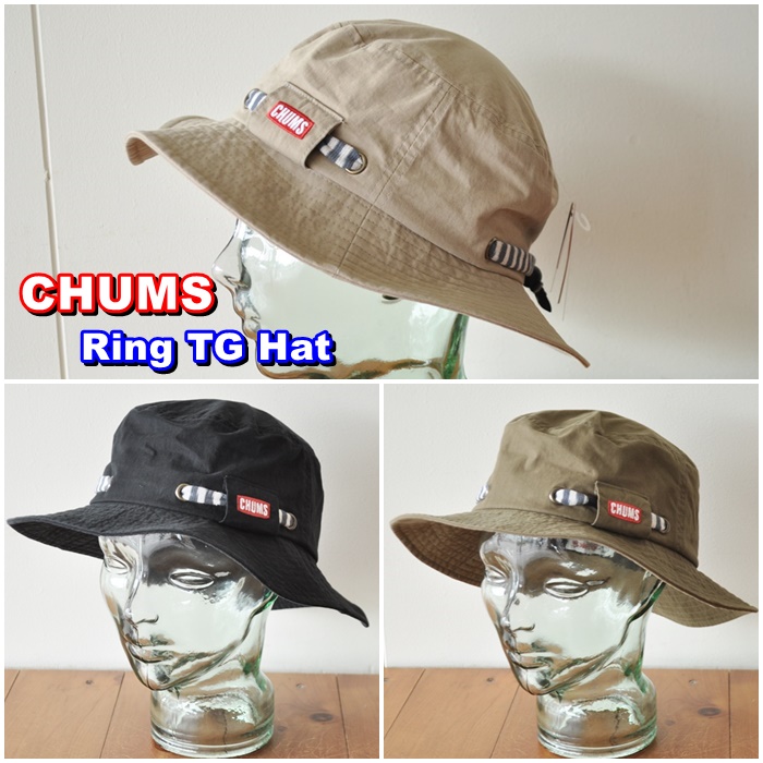 チャムス　ＣＨＵＭＳ　リングTGハット　RingTGHat ハット　帽子　ＣＨ０５－１１６８　