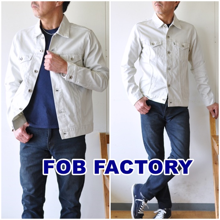 FOB FACTORY　（FOBファクトリー）　 F2366 　ピケ 3rd ジャケット