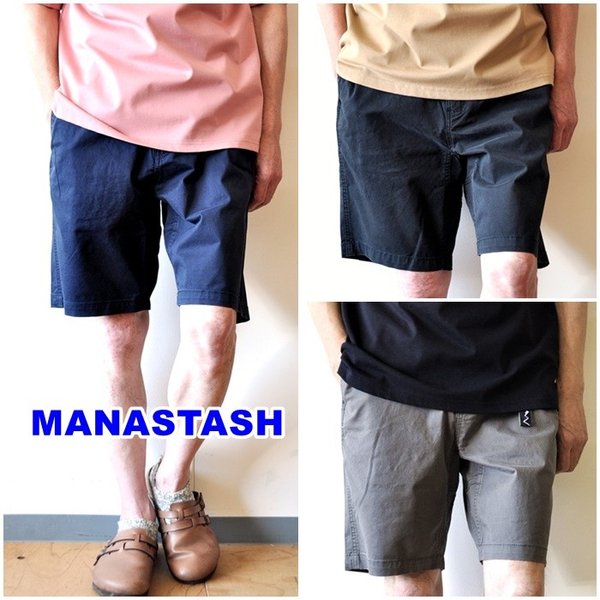 ショートパンツ コーデのご紹介　マナスタッシュ　ＭＡＮＡＳＴＡＳＨ