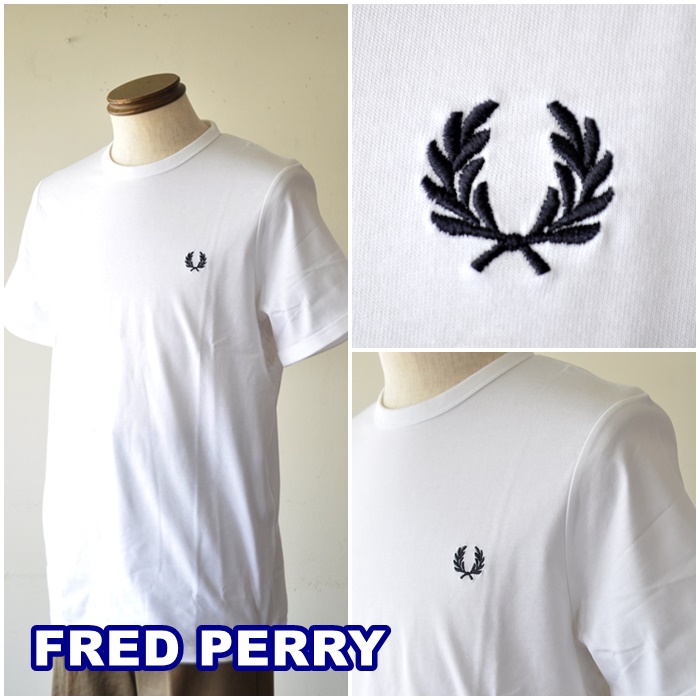FREDPERRY 　フレッドペリー　Tシャツ　カットソー　M3519 　メンズ　tシャツ