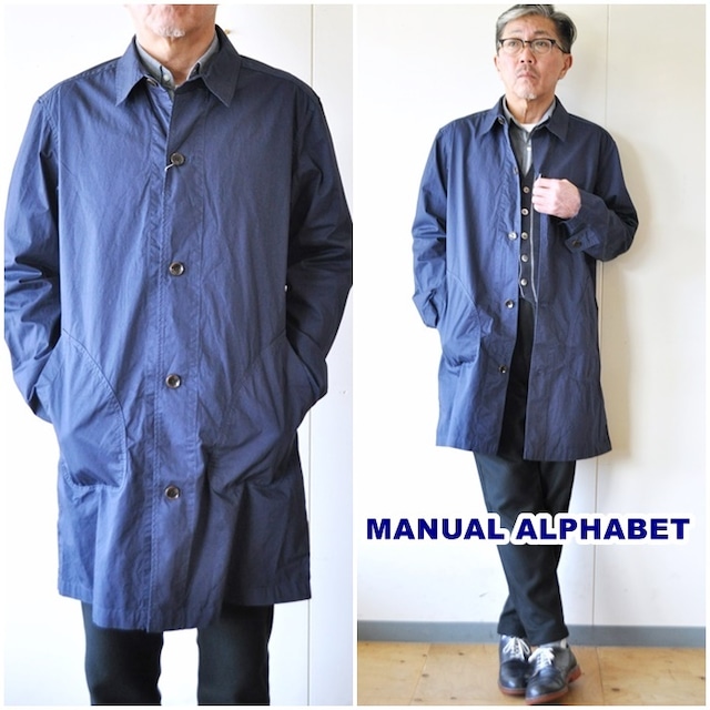 MANUALALPHABET マニュアルアルファベット　ショップコート　シャツコート