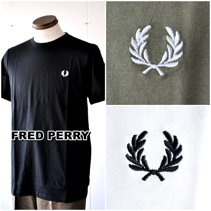 ＦＲＥＤＰＥＲＲＹ　フレッドペリー　スムースＴシャツ　半袖Ｔ　メンズ　Ｍ３５１９