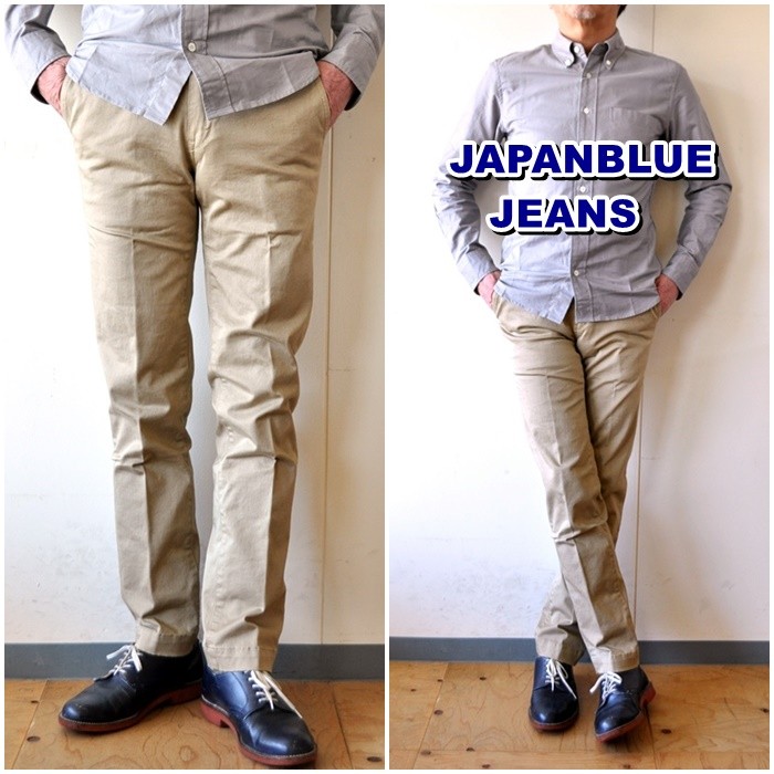 ＪＡＰＡＮＢＬＵＥＪＥＡＮＳ　ストレッチテーパードパンツ JB4100