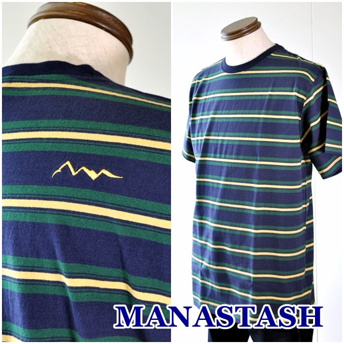 春らしいボーダーTをさりげなく^_^ マナスタッシュ　ＭＡＮＡＳＴＡＳＨ