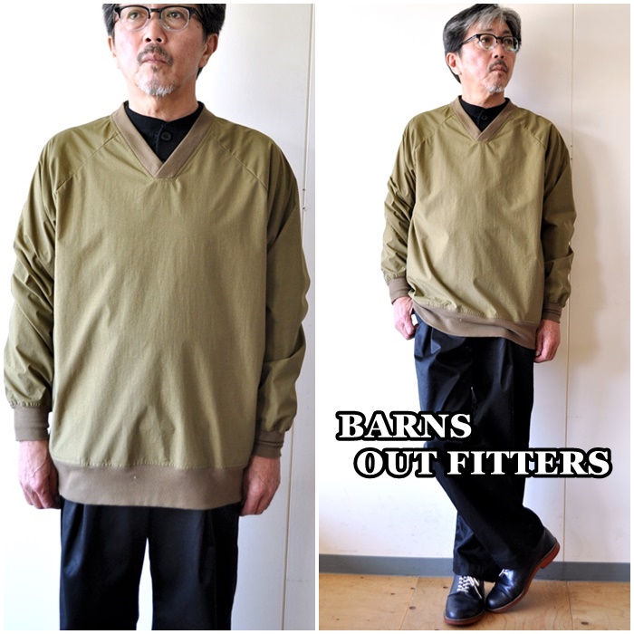 バーンズ　ＢＡＲＮＳ　プルオーバージャケット　ＢＨ－２４０４．