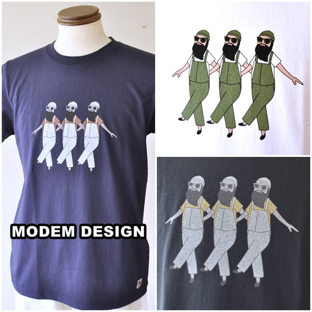 modemdesign モデムデザイン　半袖Tシャツ　カットソー　２００９０５４