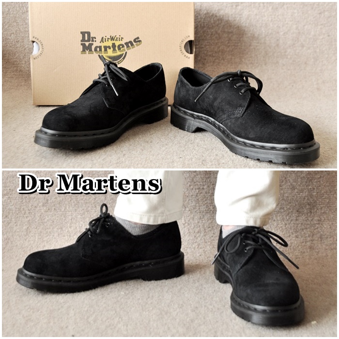 ドクターマーチン　DrMartens　1461MONO ヌバックシューズ　メンズ　レザーシューズ