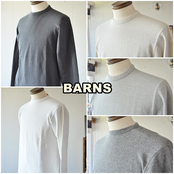 BARNS バーンズ　スパンフライス　ロンT　8420  ヘビーフライス