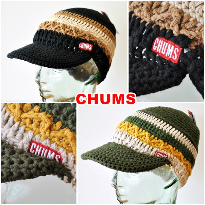 CHUMS 　チャムス　ワークニットキャップ　ch05-1216