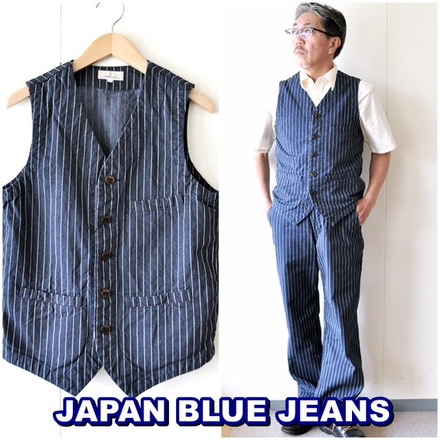 JAPANBLUEJEANS ジャパンブルージーンズ　デニムベスト　アーバンベスト