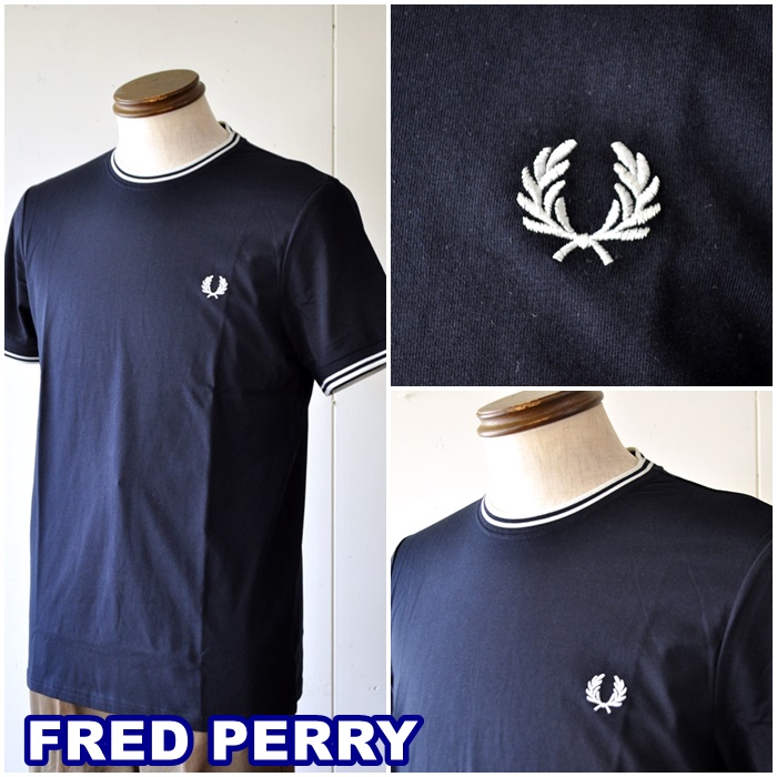FREDPERRY 　フレッドペリー　Tシャツ　カットソー　M1588