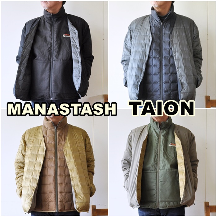 MANASTASH * TAION/ マナスタッシュ * タイオン 12WAY DOWN