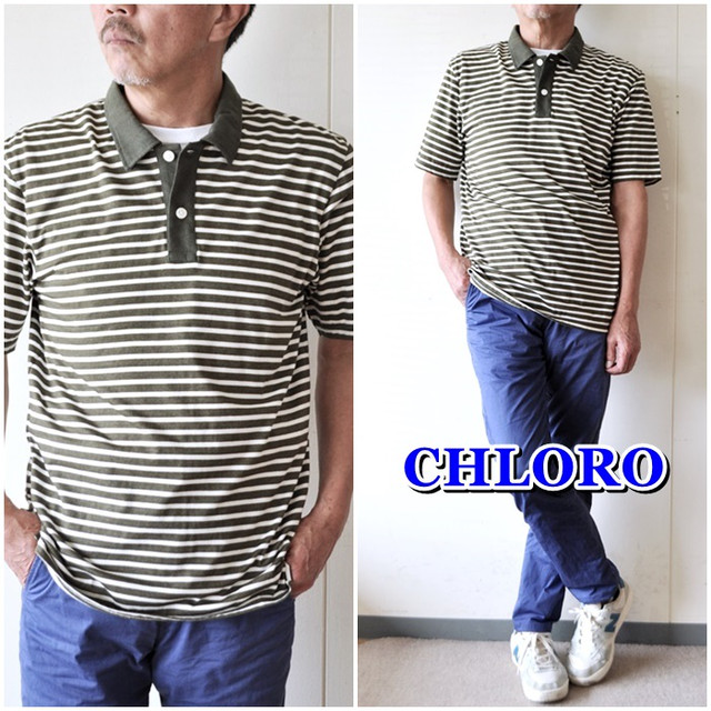 クロロ　ＣＨＬＯＲＯ　半袖ポロシャツ　ＣＳ５０４２　メンズポロシャツ　