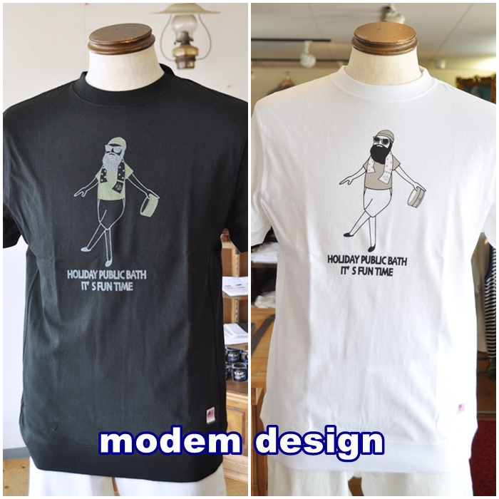 ＭＯＤＥＭＤＥＳＩＧＮ　モデムデザイン　半袖スウェットタイプＴシャツ