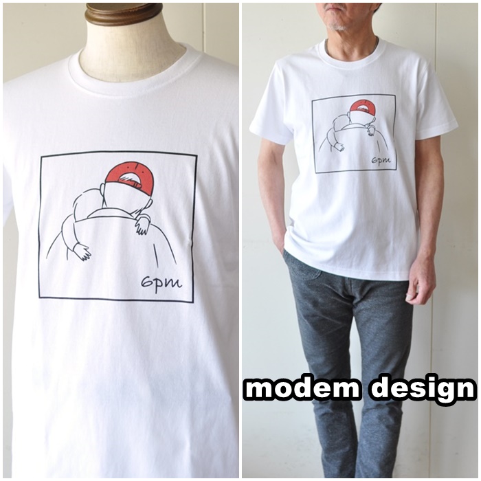 modemdesign モデムデザイン　半袖Tシャツ　カットソー　２００９０６８