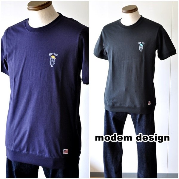 半袖スウェットのようなTシャツ これは良い モデムデザイン　ＭＯＤＥＭＤＥＳＩＧＮ