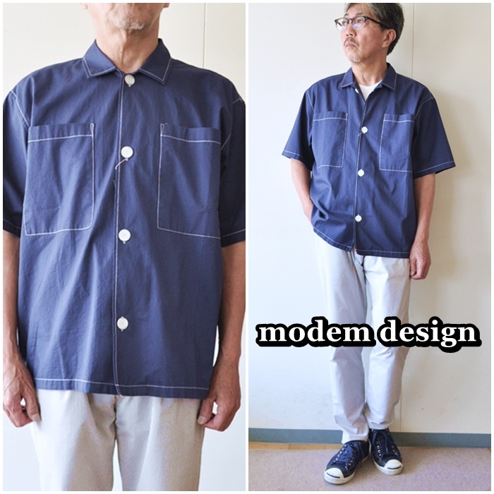 modemdesign モデムデザイン　半袖シャツ　2001857　シャツ