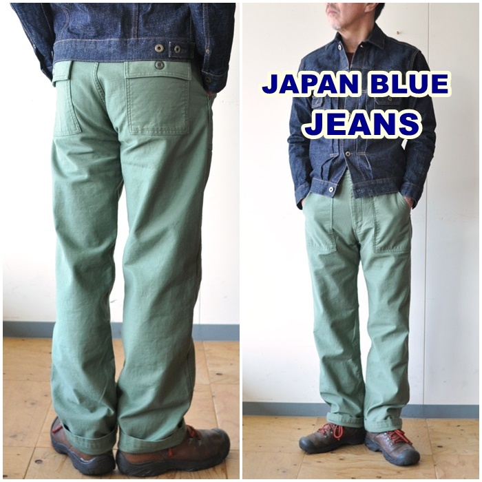 JAPAN BLUE JEANS　（ジャパンブルージーンズ）ベイカーパンツ アーミー