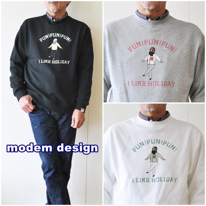 modemdesign 　モデムデザイン　スウェット　トレーナー　2003057 　
