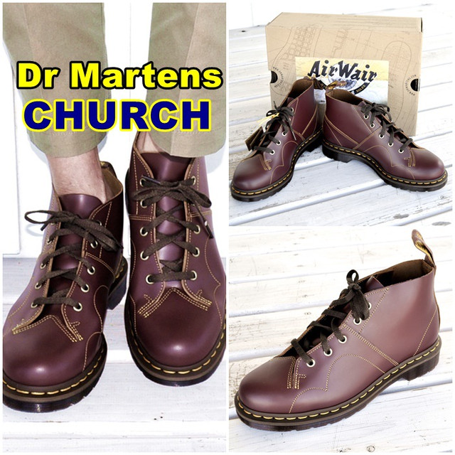 drmartens ドクターマーチン　ＣＨＵＲＣＨ　チャーチ　モンキーブーツ　１６０５４００１　