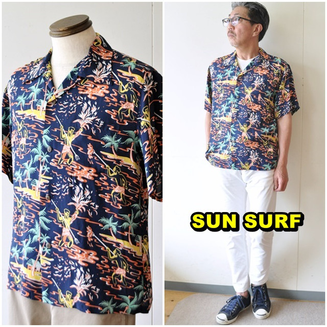 SUNSURF サンサーフ　東洋　アロハシャツ　SS38316　東洋エンタープライズ