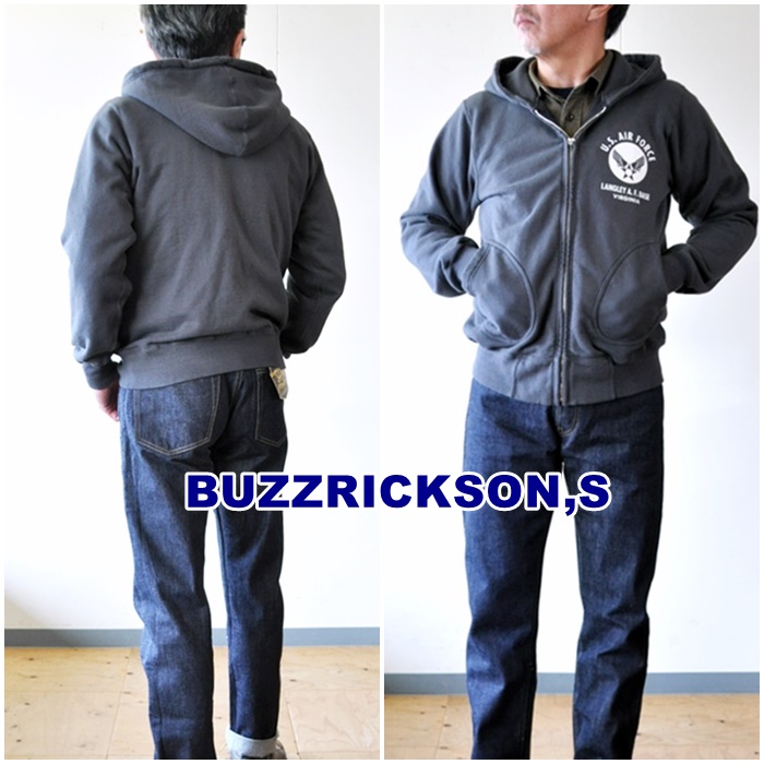 BUZZRICKSONS バズリクソンズ　スウェットパーカー 65599　