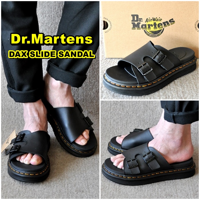 Dr.Martens 　ドクターマーチン　 DAX SLIDE SANDAL　レザーサンダル