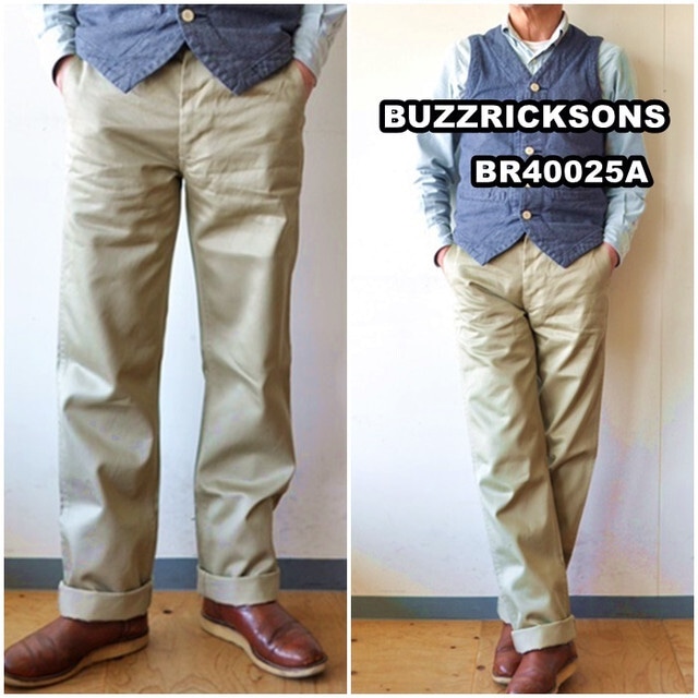 バズリクソンズ　BUZZRICKSONS　 チノパンツ　 チノーズ　 40025