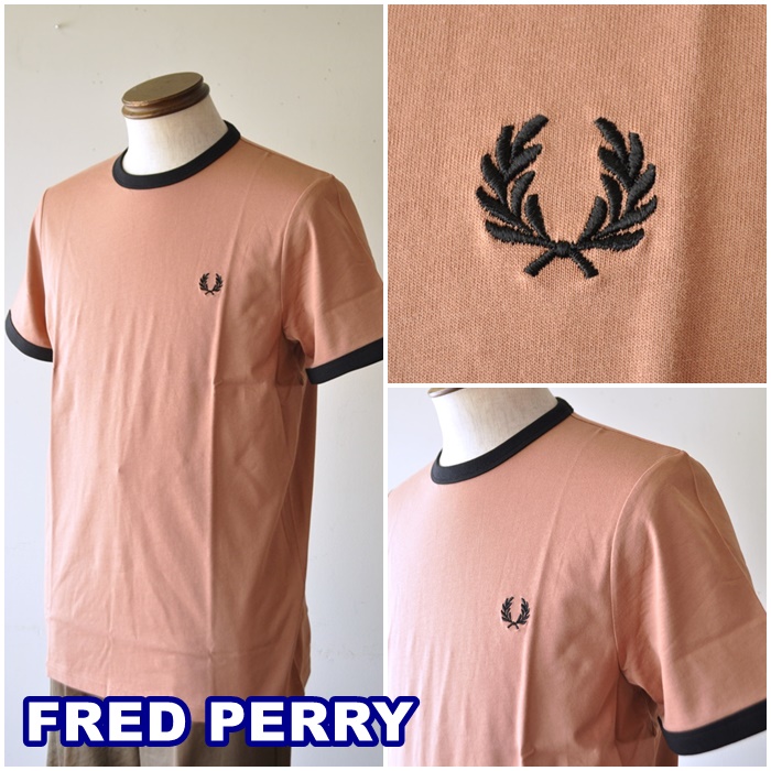 FREDPERRY 　フレッドペリー　Tシャツ　カットソー　M3519 　メンズ　tシャツ