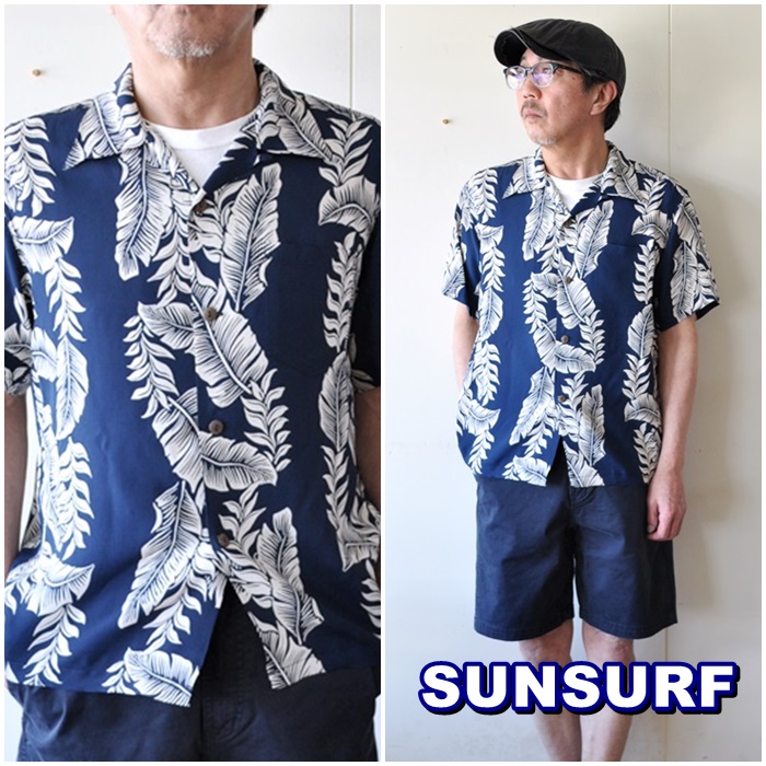 SUNSURF 　サンサーフ　アロハシャツ 　ハワイアンシャツ　SS38318　レーヨン生地