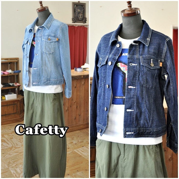 女性らしく 男っぽくアレンジ出来るGジャン カフェッティ　ＣＡＦＥＴＴＹ