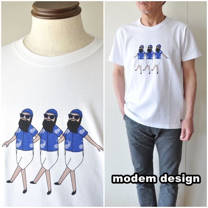 modemdesign モデムデザイン　半袖Tシャツ　カットソー　２００９０５１　